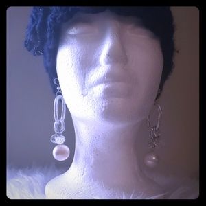 Pearl  dangle earrings